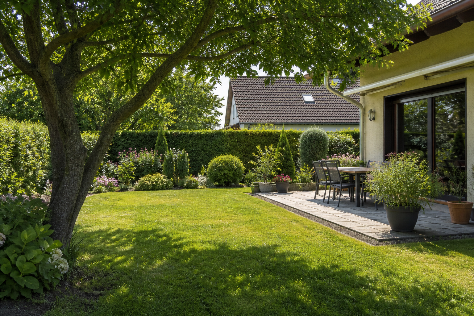 Editoriales Motiv zum Thema Garten und Außenflächen verkaufsstark einordnen